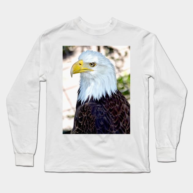 American Bald Eagle Long Sleeve T-Shirt by Scubagirlamy